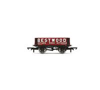 Hornby 4 Plank Wagon, Bestwood Iron Works - Era 3. Wagons and Wagon Packs,Red,10