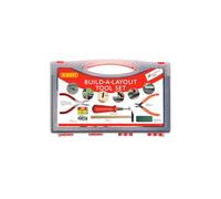 Hornby AG9163 Beginners Build-a-Layout Tool Set - Spare Parts and Train Accessories for Hornby OO Gauge Model Railway Sets, Coupling and Modelling Tools - Includes Track Pins, Scale 1:76