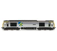 Hornby Diesel Train - R30156 BR, Class 60, Co-Co, 60001 'Steadfast' - Era 8 00 Gauge Locomotives for Train Set, Engine Models for Adults - 1:76 Scale Model Gift