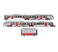 Hornby Class 755/4 FLIRT 4 Car Bi-Mode Train Greater Anglia Pride