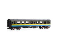 Hornby Coach Car - R40346 BR Departmental, exMk1 First Open, DB977351 - Era 8 Train Toy, 00 Gauge Carriage for Train Set, Rolling Stock Models for Adults - 1:76 Scale Model Gift