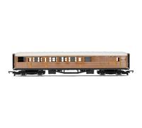 Hornby R4333 RailRoad LNER Teak 00 Gauge Coach, OO Gauge
