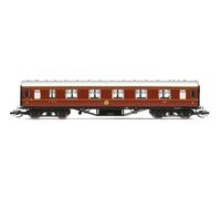 Hornby Coaches - TT4007 LMS 57' Corridor First, 1062, TT:120 Model | Era 3 Train Toy, TT Gauge Carriage for Train Set, Rolling Stock Models for Adults, 1:120 Scale Model Gift
