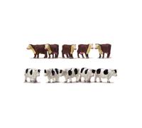 Hornby R7121 Cows for Model Railway OO Gauge, Model Train Accessories for Adding Scenery, Dioramas, Woodland, Buildings and More, Model Making Kits - 1:76 Scale Model Accessory