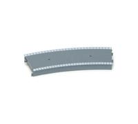 Hornby R462 OO Gauge Large Radius Curved Platform, Model Train Accessories for Adding Scenery, Dioramas, Woodland, Buildings and More to 00 Gauge Model Railway - 1:76 Scale, White