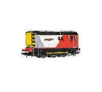 Hornby Diesel Train - R30142 Loram, Class 08, 0-6-0, 08632 - Era 11 00 Gauge Locomotives for Train Set, Engine Models for Adults - 1:76 Scale Model Gift