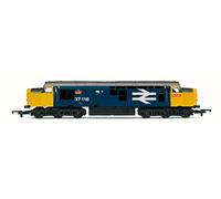 Hornby Diesel Train - R30185 RailRoad Plus BR, Class 37, Co-Co, 37116 'Comet'- Era 8 00 Gauge Locomotives for Train Set, Engine Models for Adults - 1:76 Scale Model Gift