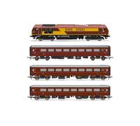 Hornby Diesel Train - R30251 EWS Business Train Pack - Era 10 00 Gauge Locomotives, Engine Models for Adults - 1:76 Scale Model Gift