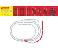 Hornby - Extension Pack E Track OO Gauge 7 Pieces - R8225