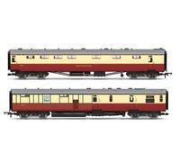 Hornby Kitchen/Buffet Car 7892/33 White Horse Twin Pack BR C/C