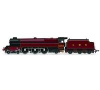 Hornby Steam Train - R30134 LMS, Princess Royal Class 'The Turbomotive', 4-6-2, 6202 - Era 3 00 Gauge Locomotives for Train Set, Engine Models for Adults - 1:76 Scale Model Gift