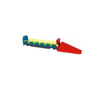 Hornby R9347 Playtrains Car Transporter & Ramp - Kids Toy Train Set Accessory for Ages 3+, Childrens Model Train Accessories - Compatible with Hornby Playtrains
