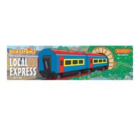 Hornby Playtrains Local Express 2 x Coach Pack Train Set