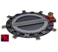 Hornby R070 Motorised Multi Road Turntable 00 Gauge Analogue 12 Volt Control POD