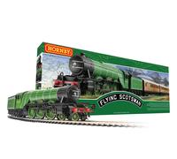 Hornby R1255M The Flying Scotsman Train Set - Latest Version OO Scale 3 Coaches