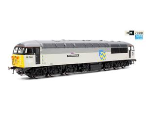 Hornby R30155TXS Class 56 Co-Co 56060 'The Cardiff Rod Mill' BR Railfreight Meta