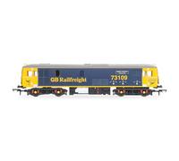 Hornby R30176TXS Railroad Plus GB Railfreight, Class 73, Bo, 73109 'Battle of Britain' -Era 10 Railway-Locos, Metal, Blue and Orange