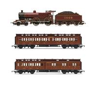 Hornby R30377 RailRoad MR Class 4P Compound Train Pack - Era 3 Junior, Red