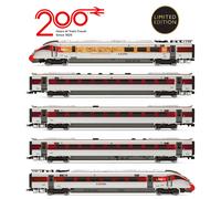 Hornby R30460 LNER Azuma Class 801/2 Railway 200 5 Car Train Pack LIMITED ED.