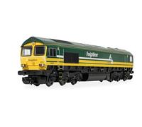 Hornby R30531TXS RailRoad Freightliner Class 66 Freightliner 60 66601 - DCC Sound Fitted Railway Locos