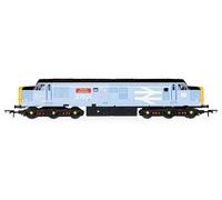 Hornby R30545 RailRoad Class 37 'Teesside Steelmaster' 37501, OO Gauge, DCC Ready, 1:76 Scale, Rail Operations Group Blue Livery Locomotive Model Railway