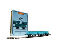 Hornby R40102 L&MR, Open Carriage Pack - Era 1 Coach, Blue
