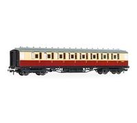 Hornby Model Coach R40458 – BR Gresley Corridor, Crimson & Cream, 3rd Class E11010E