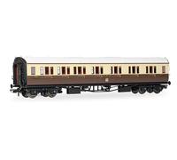 Hornby R40467 GWR Collet Coaches Corridor Composite LH 6521 Coach
