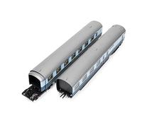 Hornby R40480 LNER West Riding Limited Open Third & Brake Third Articulated Coach pack, Railway - Rolling Stock, for ages 14+ Years