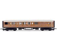 Hornby R4333 RailRoad LNER Teak 00 Gauge Coach, OO Gauge