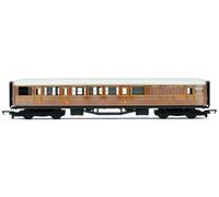 Hornby R4333 RailRoad LNER Teak 00 Gauge Coach, OO Gauge