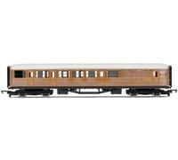 Hornby R4333 Railroad Teak 1st/3rd Class Brake Coach LNER 4236
