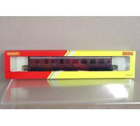 HORNBY R4389 LMS MAROON STANIER 3rd CLASS BRAKE COACH 5200 MINT BOXED oc