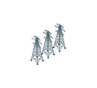 Hornby R530 Pylons for Model Railway OO Gauge, Model Train Accessories for Adding Scenery, Dioramas, Woodland, Buildings and More, Model Making Kits - 1:76 Scale Model Accessory