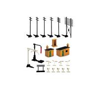 Hornby R574 OO Gauge Trackside Accessories, Model Train Accessories for Adding Scenery, Dioramas, Woodland, Buildings and More to 00 Gauge Model Railway - 1:76 Scale