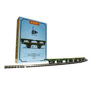 Hornby Wagons - R60014 Stephenson’s Rocket Pack containing 3 x Flat Bed Cars - Era 1 Train Toy, 00 Gauge Hoppers & Freight for Train Set, Models for Adults - 1:76 Scale Model Gift