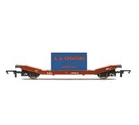 Hornby R60073 Lowmac B Wagon, Blue