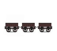 Hornby R60164 L and MR Coal Triple Wagon Pack OO Gauge