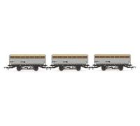 Hornby R60255 BR 20T Coke Hopper Wagon Triple Pack Freight Wagons, 00 Gauge | Era 5 Train Toy, 00 Gauge Wagons & Freight for Train Set, Models for Adults, 1:76 Scale Model Gift