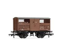 Hornby R60288 BR Ex SR Cattle Wagon 52297 Freight Wagons, Brown