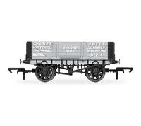 Hornby R60294 Charles Abell 4 Plank Wagon No214, Grey