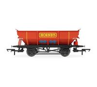 Hornby R60327 2026 Hopper Wagon, Red, OO Gauge, Limited Edition, Model Railway Rolling Stock, 14 Years +