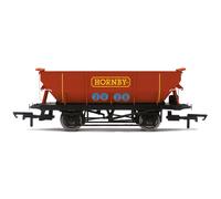 Hornby R60327 2026 Hopper Wagon, Red, OO Gauge, Limited Edition, Model Railway Rolling Stock, 14 Years +