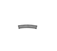 Hornby R604 OO Gauge Nickel Silver 1st Radius Single Curve Track (4 Pieces)