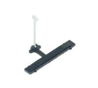 Hornby R617 Uncoupling Ramp - Spare Parts and Train Accessories for Hornby OO Gauge Model Railway Sets, Cleaning Tools - Scale 1:76, Black
