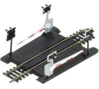 Hornby R646 OO Gauge Level Crossing Single Track - Extra Track Pieces for Model