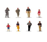 Hornby R7116 Town People for Model Railway OO Gauge, Model Train Accessories for Adding Scenery, Dioramas, Woodland, Buildings and More, Model Making Kits - 1:76 Scale Model Accessory