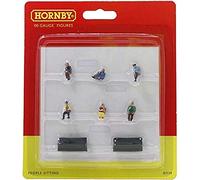 Hornby R7119 Sitting People for Model Railway OO Gauge, Model Train Accessories for Adding Scenery, Dioramas, Woodland, Buildings and More, Model Making Kits - 1:76 Scale Model Accessory