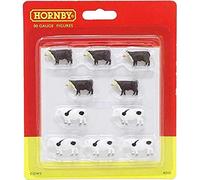 Hornby R7121 Cows for Model Railway OO Gauge, Model Train Accessories for Adding Scenery, Dioramas, Woodland, Buildings and More, Model Making Kits - 1:76 Scale Model Accessory