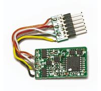 Hornby R7150 Standard 6 pin Decoder - Hornby Accessories for 00 Gauge Track & Train Sets - Compatible with Select Hornby Model Trains - 1:76 Scale, Green